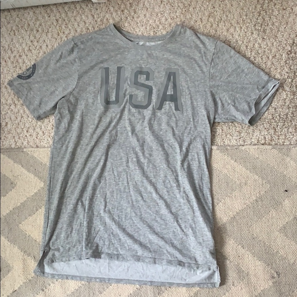 gray USA nike olympics shirt